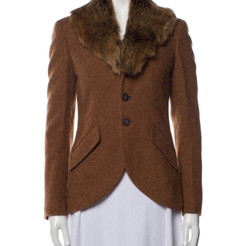 Ralph Lauren - Lambswool Fur Blazer